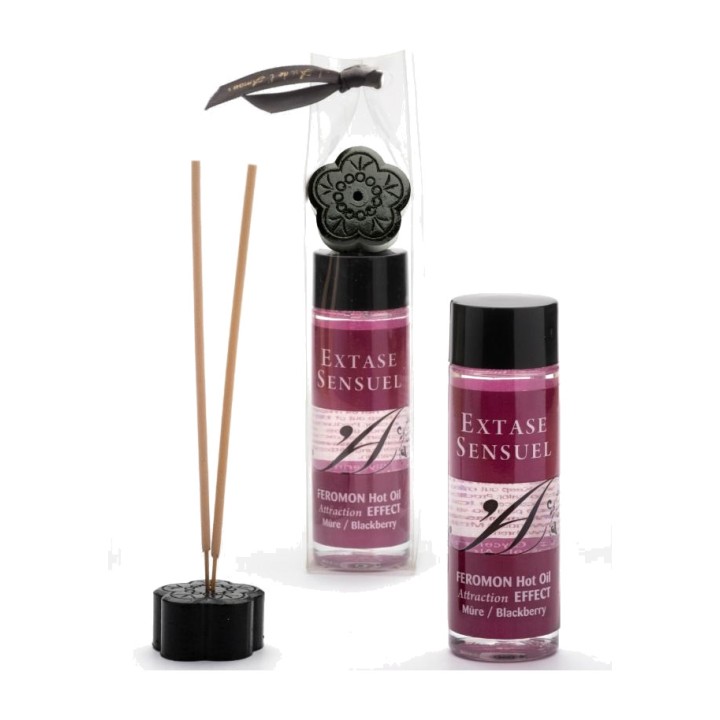 EXTASE SENSUAL Wärmendes Massageöl mit Pheromonen 100 ML