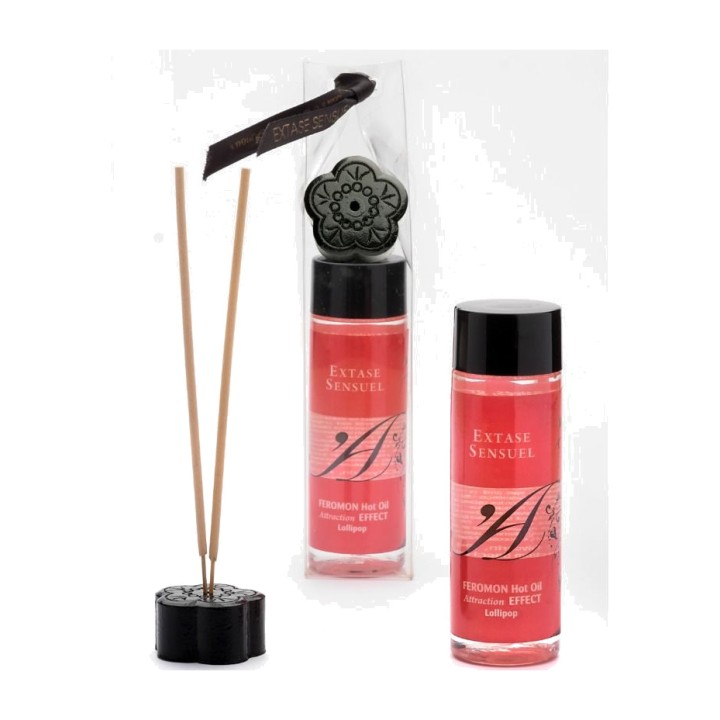 EXTASE SENSUAL Warming massage oil with pheromones 100 ML