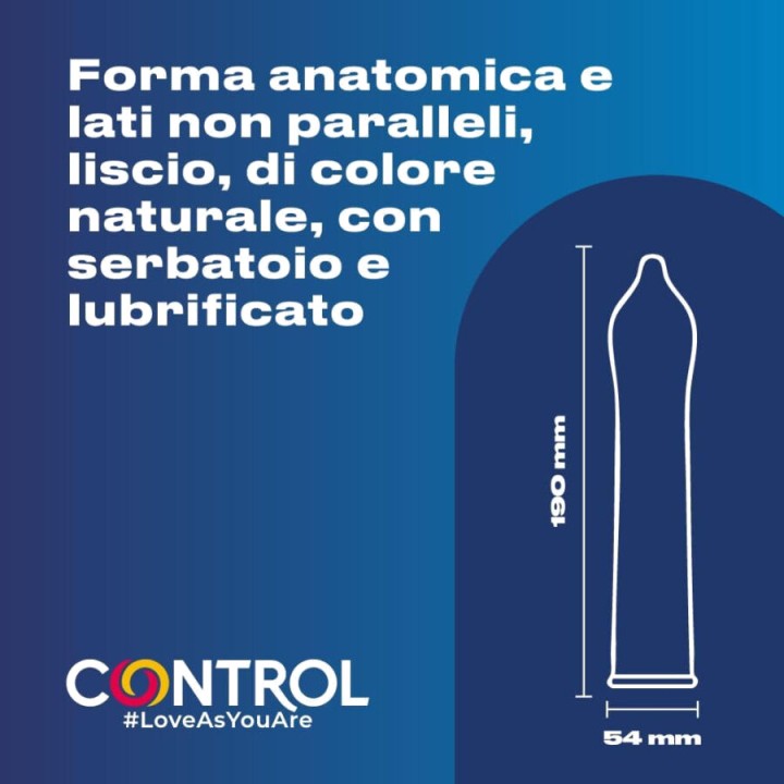 CONTROL Preservativi in lattice NATURE 144 UDS D-197837
