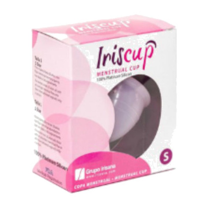 IRISCUP Menstrual cup with free sterilizing pouch 7421