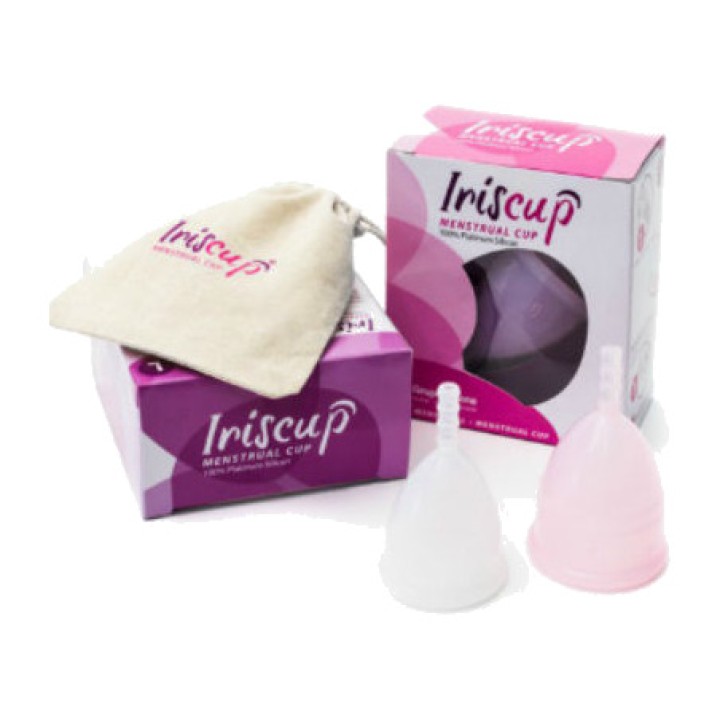 IRISCUP Menstruationstasse mit gratis Sterilisationsbeutel