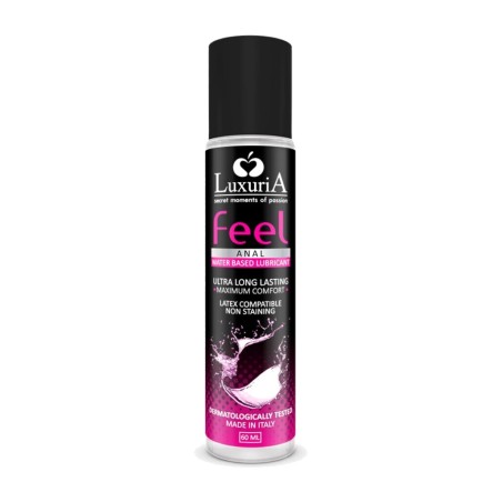 lubrifiant anal à base d'eau luxuria-feel 60 ml