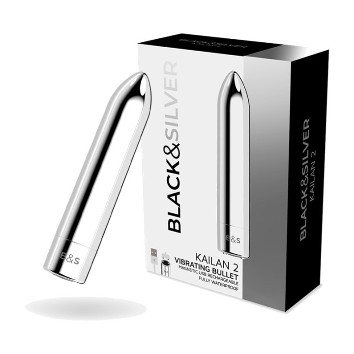 BLACKSILVER Proiettile vibrante magnetico KAILAN-2 D-223178