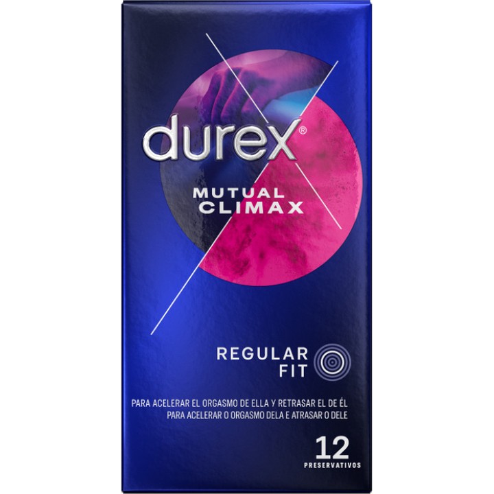 DUREX Præservativer med prikker og striber CLIMAX MUTUO 12
