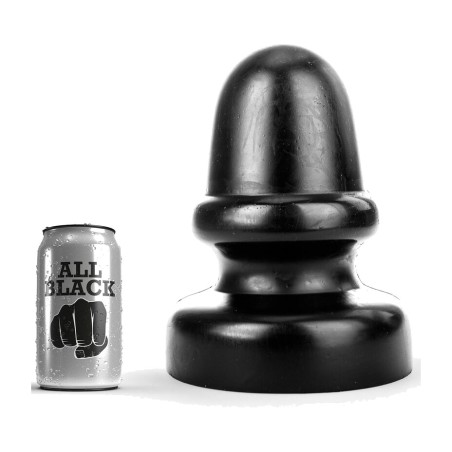 plug anal de cabeza ancha con anillos 23 cm