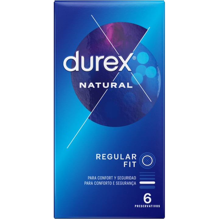 DUREX Kondome für Männer NATURAL-CLASSIC 6 UDS D-194980