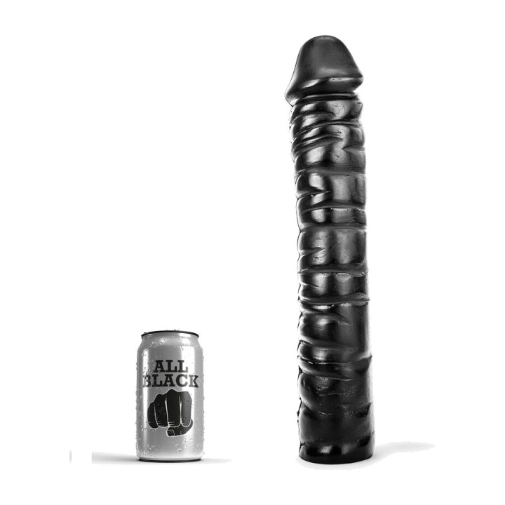 ALL BLACK Realistična člen DONG 38 CM D-222833