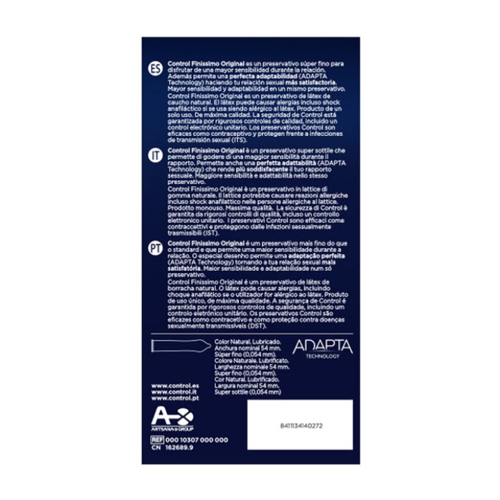 CONTROL Preservativi sottili FINISSIMO-24 UDS D-194280