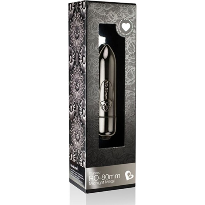 ROCKS-OFF Trillervibrator RO-80MM MIDNIGHT-METAL D-228433