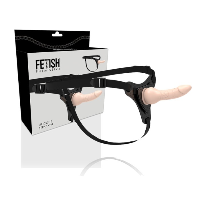FETISH SUBMISSIVE Arnés con dildo realístico de silicona