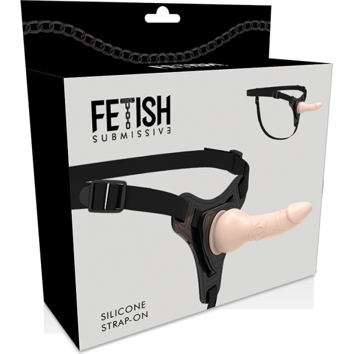 FETISH SUBMISSIVE Harness mit realistischem Silikondildo