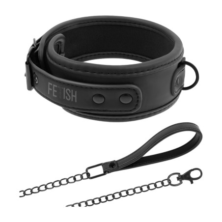 necklace with chain and neoprene lining