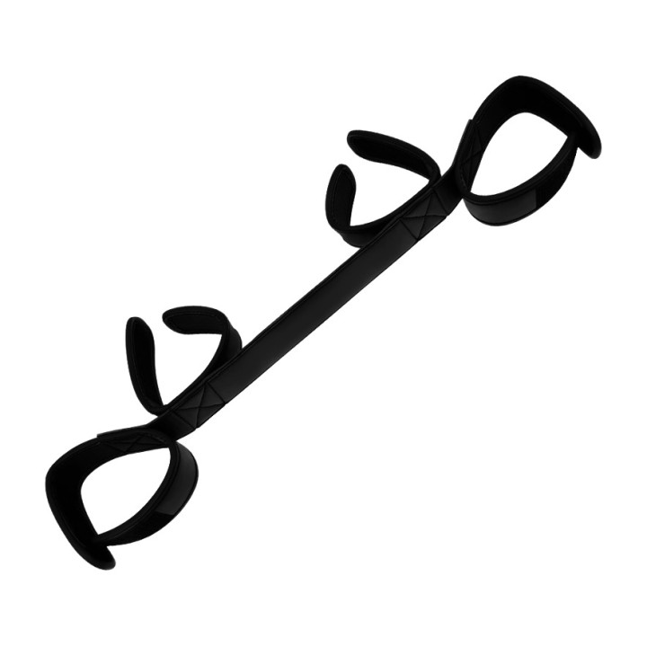 FETISH SUBMISSIVE Barre séparatrice bondage avec doublure en