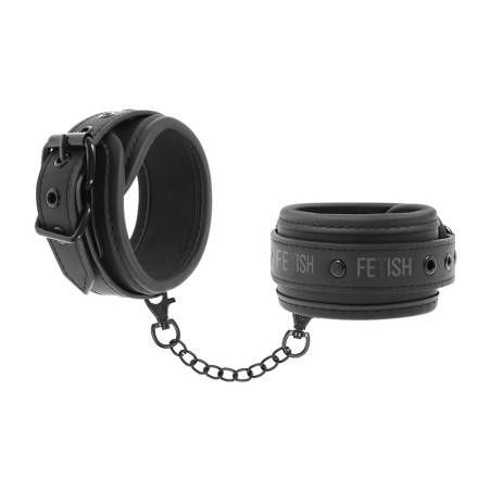 manette in pelle vegana con rivestimento in neoprene