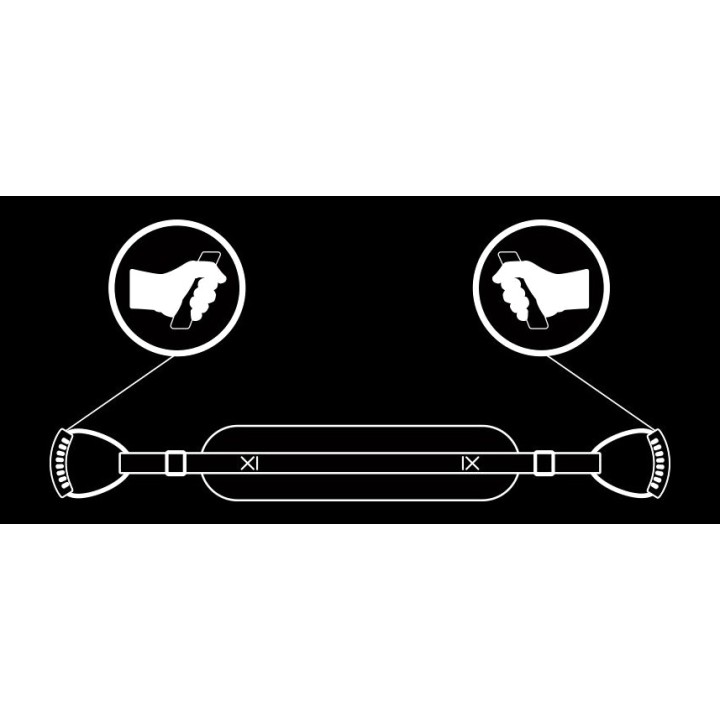 FETISH SUBMISSIVE Harness für die Hündchenstellung mit