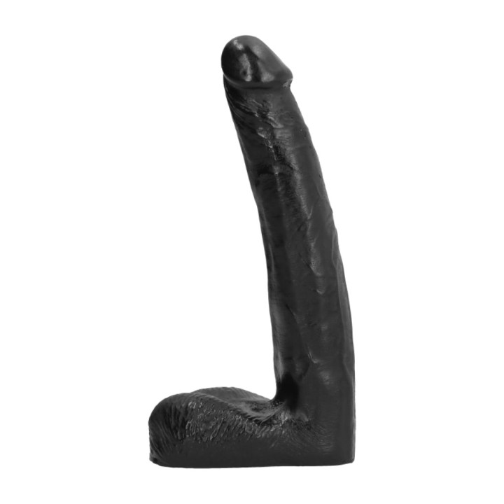 ALL BLACK Gode réaliste 21 CM D-216236