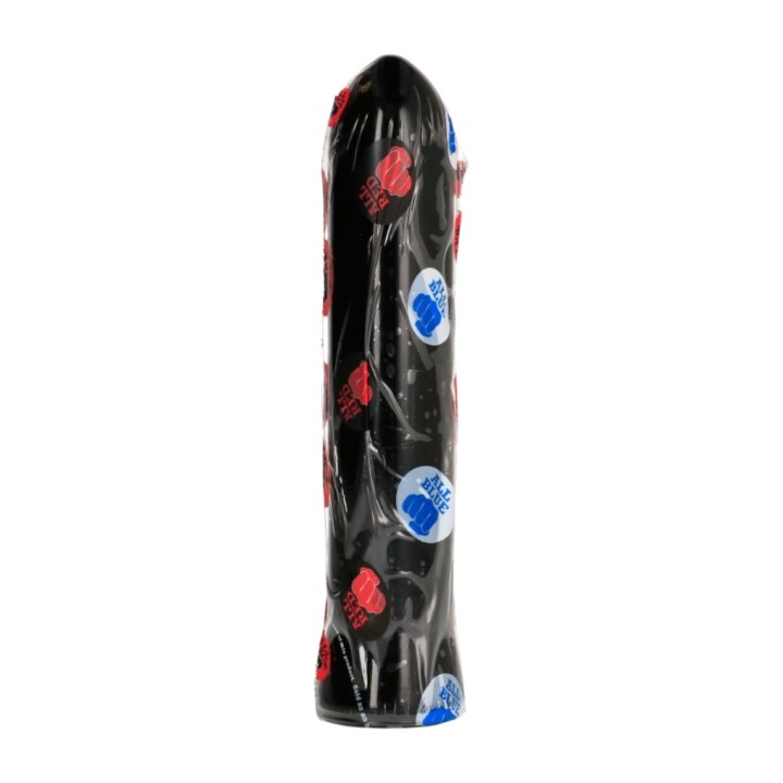 ALL BLACK Glatter Dildo 22 CM D-216233