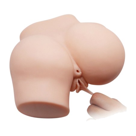 stimulateur anal avec vagin et anus réalistes et vibration