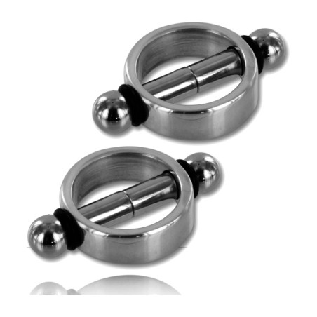 paar magnetische brustwarzenklemmen