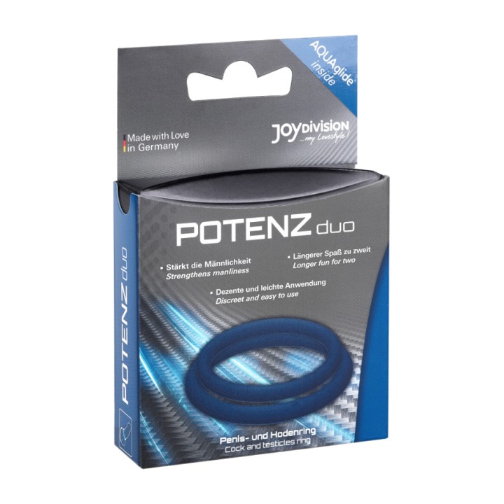 JOYDIVISION Anelli per il pene POTENZDUO-2176 D-207304VAR