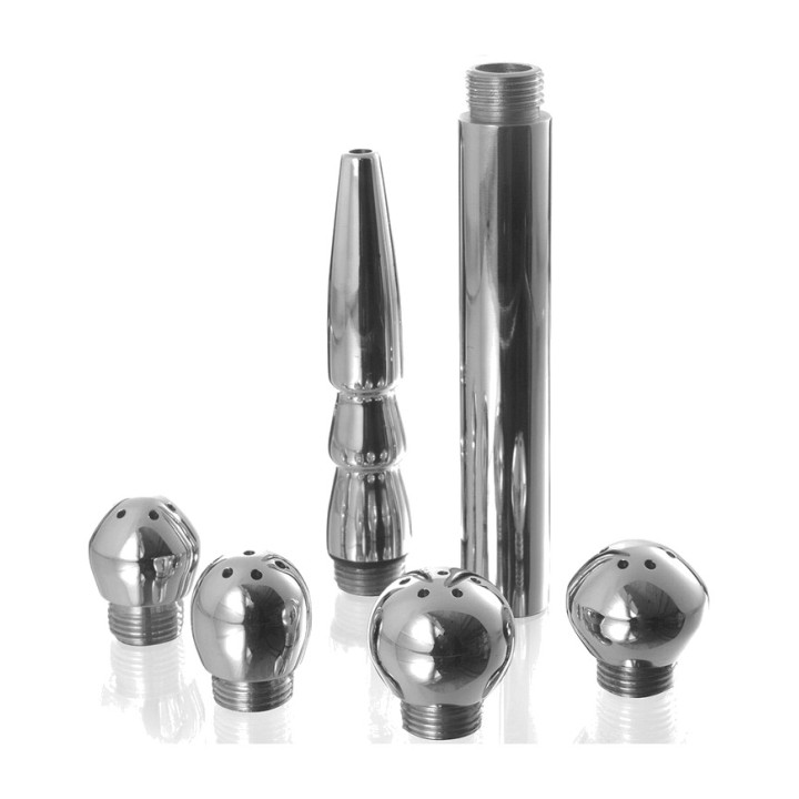 METAL HARD Kit da 5 pezzi per la pulizia vaginale e anale