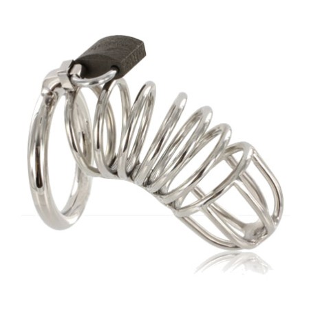chastity device with cage and ring 12864