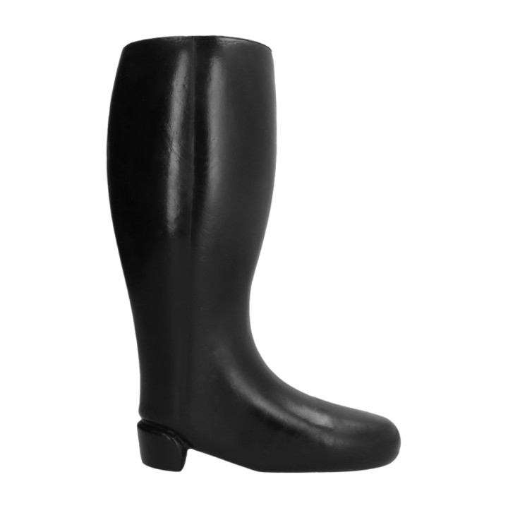 ALL BLACK Soft giant boot-shaped fisting dildo 31 CM
