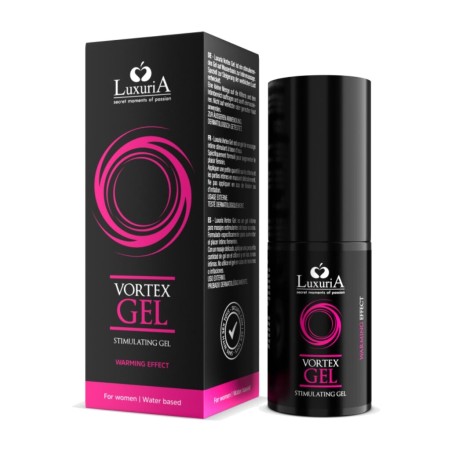 gel estimulante con efecto calor luxuria-vortex 30 ml
