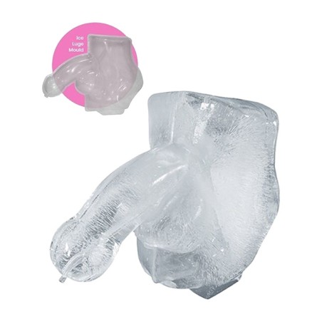 eiswürfelform in form eines großen penis