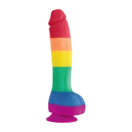 dildo med flagstjeneste lgbt 19 cm