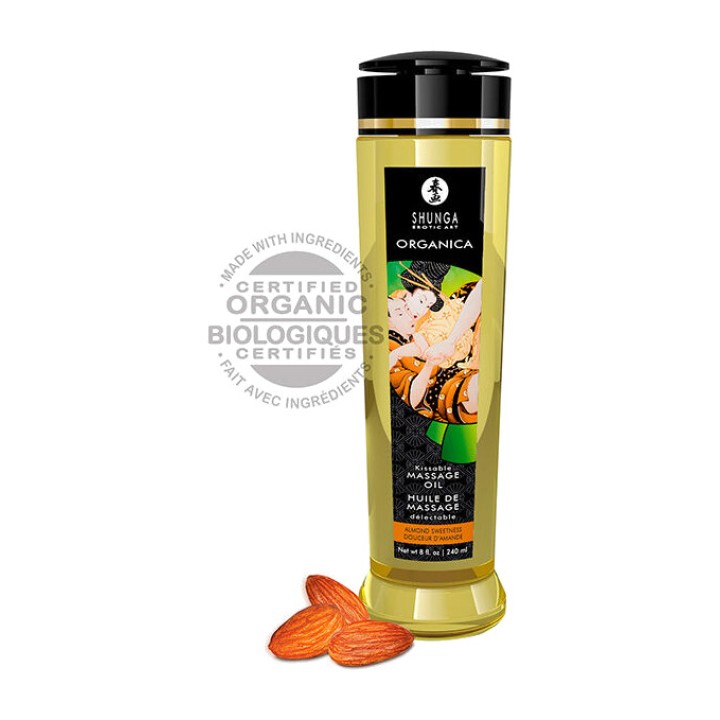 SHUNGA Huile de massage biologique 240 ML D-224035VAR