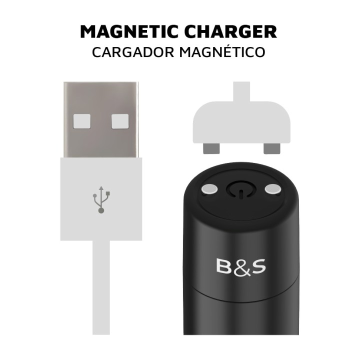 BLACKSILVER Magnetischer Vibrationsstimulator KERNEX-2