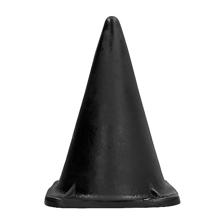 ALL BLACK Triangular anal plug 30 CM D-222838
