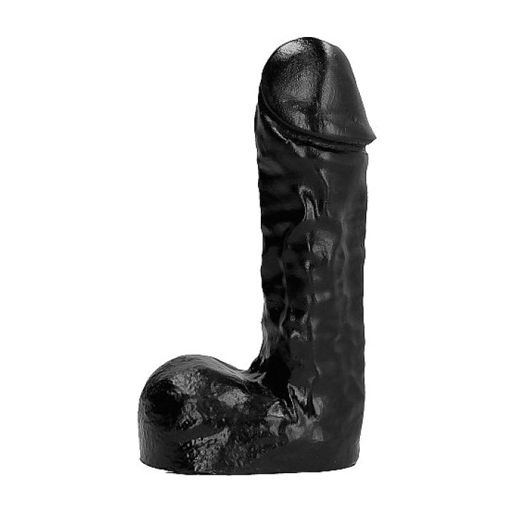 ALL BLACK Realistic dildo DONG 19 CM D-222814