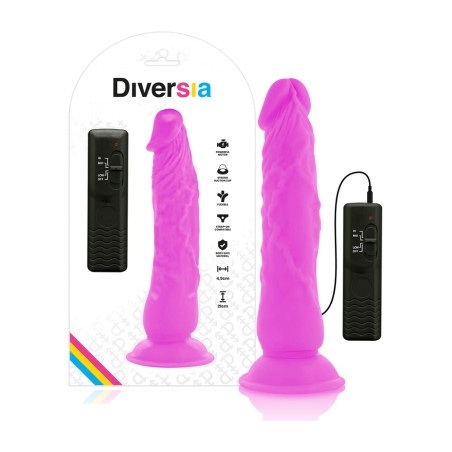 realistic flexible vibrating dildo 21cm ø4,9cm