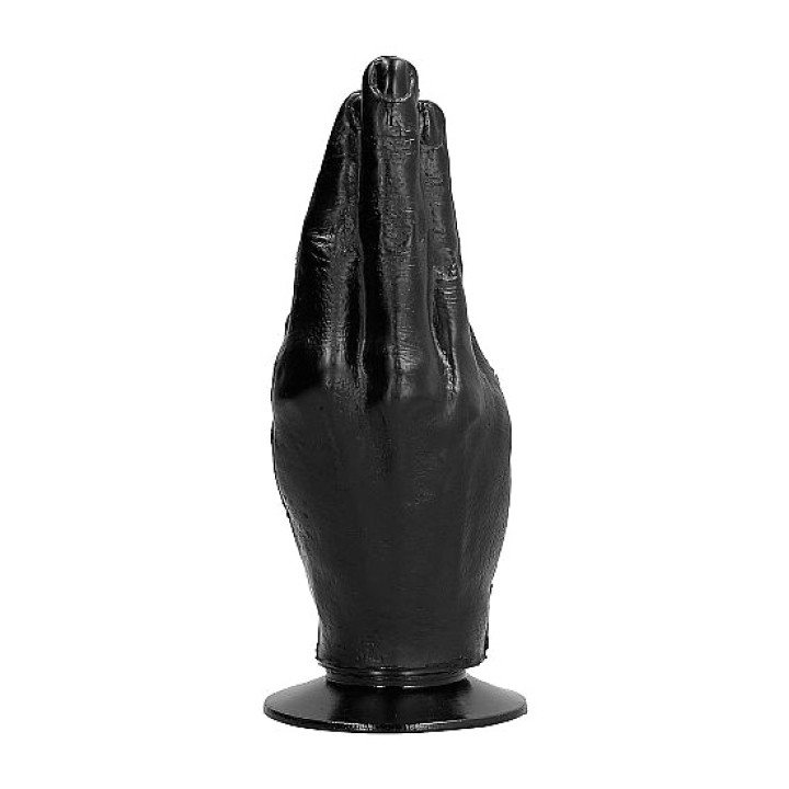 ALL BLACK Dildo da fisting a forma di mano 21 CM D-221760