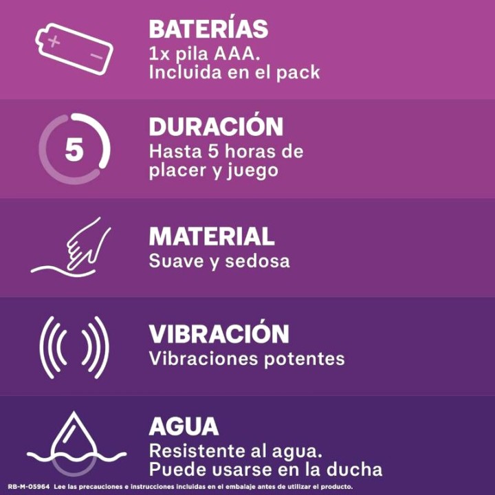 DUREX Bala vibradora INTENSE-ORGASMIC-PURE PLEASURE D-231058