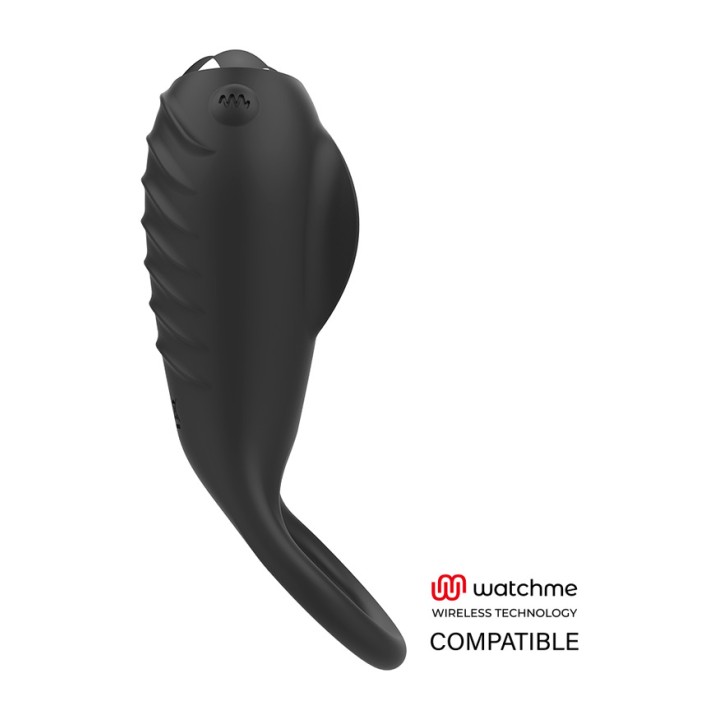BRILLY GLAM Vibrating penis ring with remote control