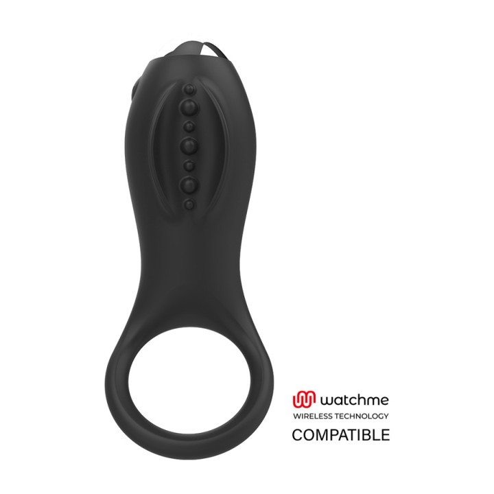 BRILLY GLAM Vibrating penis ring with remote control