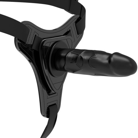harnais avec dildo réaliste en silicone harness-15cm