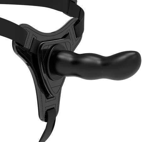 harness with g-spot silicone dildo harness-16cm
