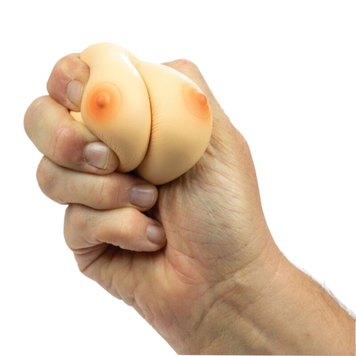 SPENCER FLEETWOOD Scherz-Stressball in Brustform D-230785