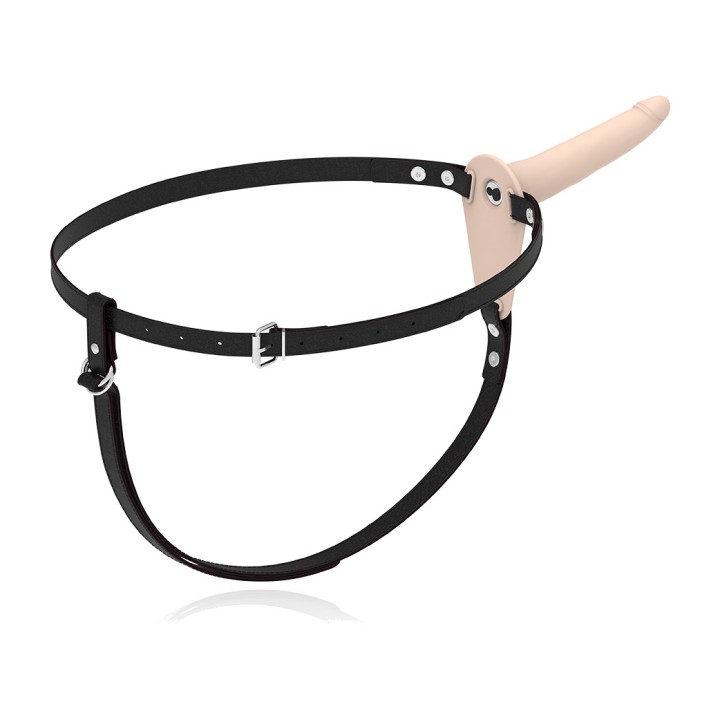 FETISH SUBMISSIVE Harness mit Silikonvibrator HARNESS-15CM