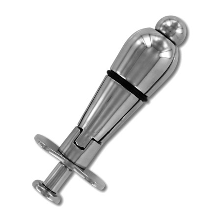 plug anal metálico con bloqueo