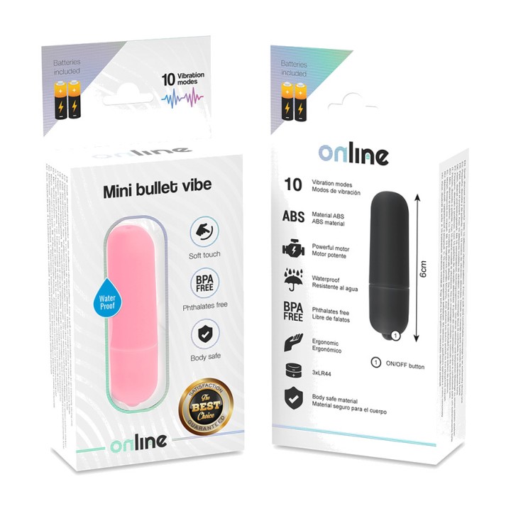 ONLINE Mini vibrating bullet D-230519VAR