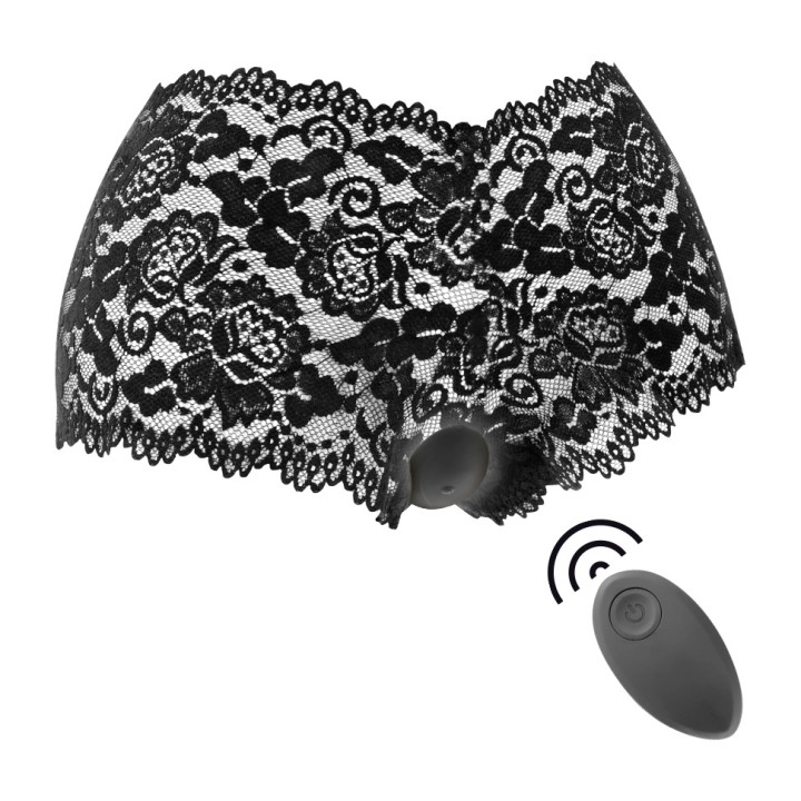 BLACKSILVER Vibrating stimulator with remote control and