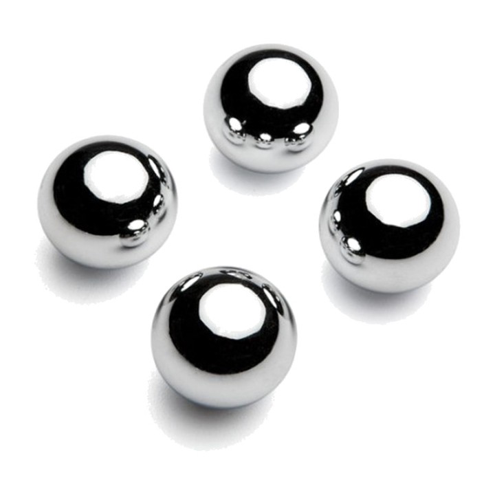 METAL HARD Set de 2 bolas magnéticas 10 MM
