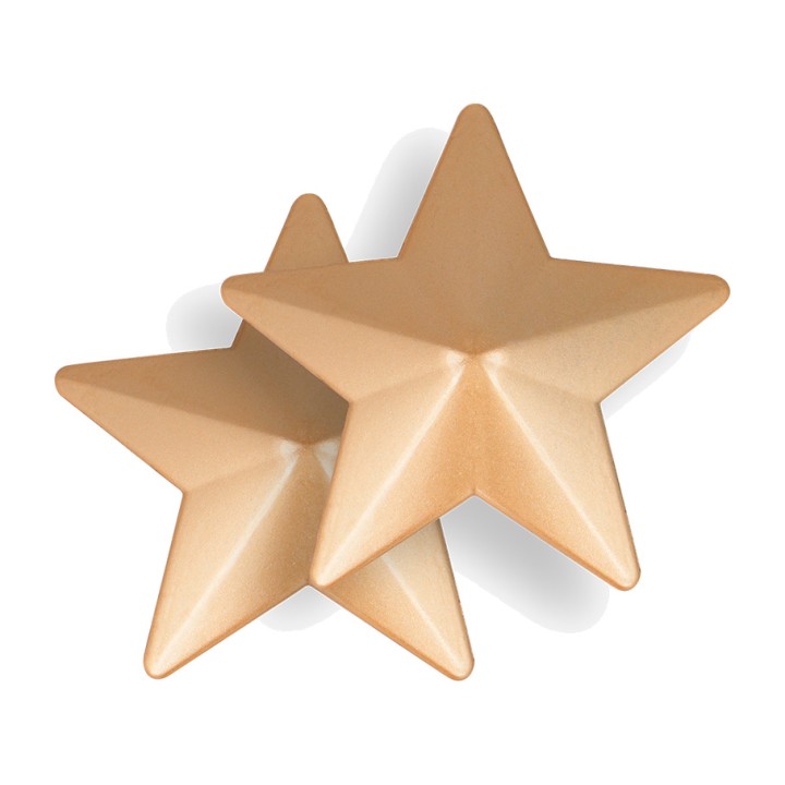COQUETTE CHIC DESIRE Cubre pezones de metal con estrellas