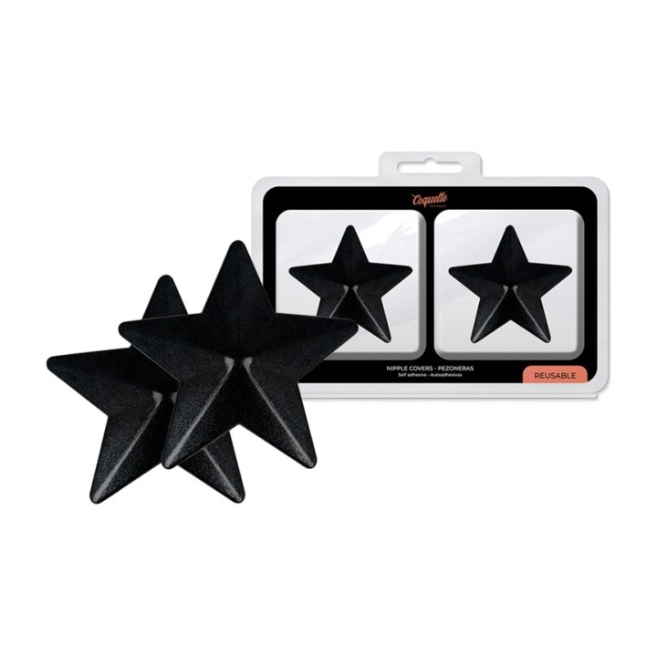COQUETTE CHIC DESIRE Copricapezzoli in metallo con stelle