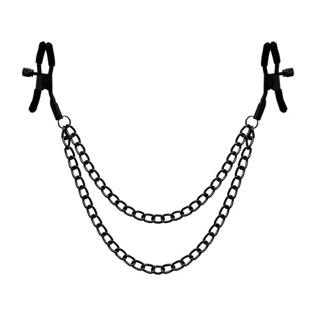 nippelklemmen mit kette red edition